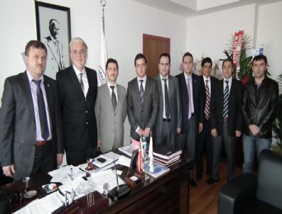 KARAELMAS ÜNİVERSİTESİ - Sağlık Sen'den Başhekim Numanoğluna Ziyaret