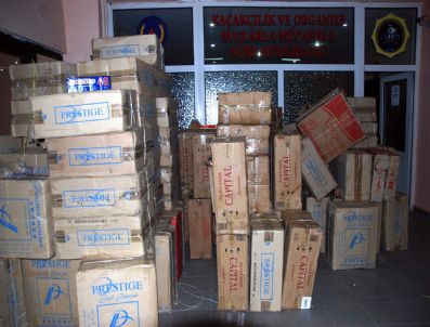 Şanlıurfa'da 333 Bin 200 Paket Kaçak Sigara Ele Geçirildi