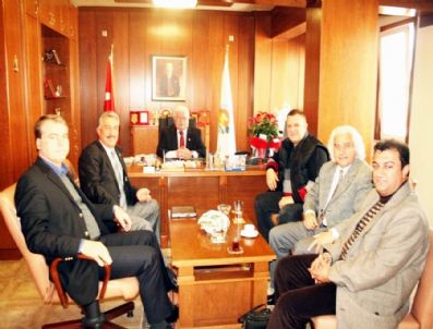 NEVZAT ERGÜN - Aktid'den Başkan İnceoğlu'na Ziyaret