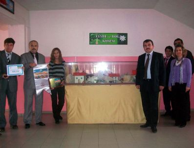 Çan'da İlköğretim Okuluna 'Mavi Gök,yeşil Yaprak' Ödülü