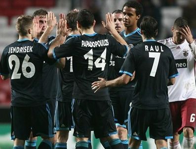 RAUL - Benfica - Schalke 04 maçı