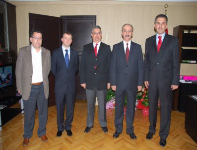 MURAT ÖZDEMIR - Giresun Üniversitesi Rektör Vekili Prof. Dr. Can'a Nezaket Ziyaretleri Sürüyor