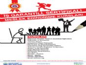 İş garantili, sertifikalı meslek edindirme kursları başlıyor