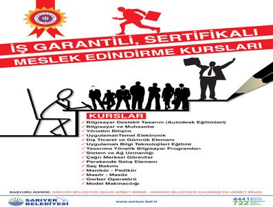 AUTODESK - İş garantili, sertifikalı meslek edindirme kursları başlıyor