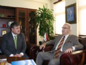 Mhp Çankırı Yönetimi Vali Şemsettin Uzun'u Ziyaret Etti