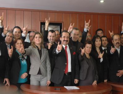 NILGÜN AKSU ŞENER - Mhp Denizli'de İl Yönetimini Yeniledi