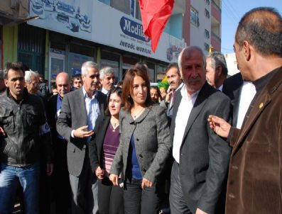 ALTAN TAN - Ahmet Türk Kızıltepe'de Eyleme Katıldı