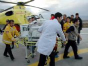Ambulans Helikopter Hayat Kurtarmaya Devam Ediyor