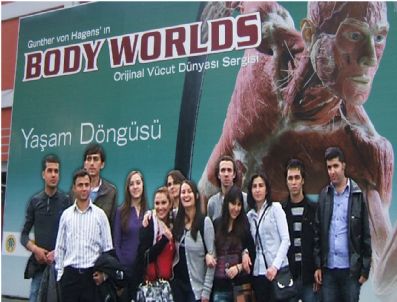 GALATA KULESI - Antropoloji Topluluğu 'Body Worlds' Sergisini Gezdi
