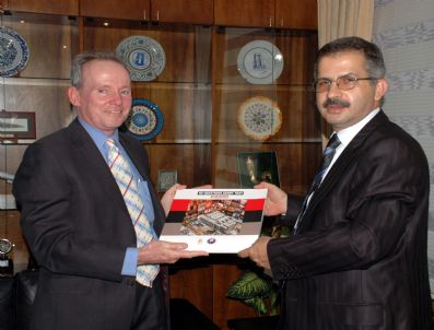 ABDÜLKADIR ATALıK - Avustralya İstanbul Başkonsolosu Ve Ticari Ataşesi Geoffrey Rea Çanakkale'de