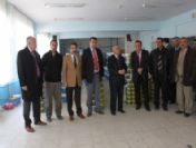 Okullara 10 Ton Boya Dağıtıldı