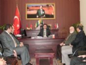 Sungurlu Kent Konseyi'nden Kaymakam Hulusi Şahin'e Ziyaret