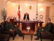 Alay Komutanı Arslan, Akyazı Belediye Başkanı Yazıcı'yı Ziyaret Etti