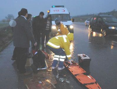 PEHLIVANLı - Bursa'da trafik kazası: 4 yaralı