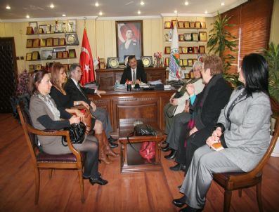 MERSIN TICARET VE SANAYI ODASı - Festival Komitesinden Başkan Tuna'ya Ziyaret