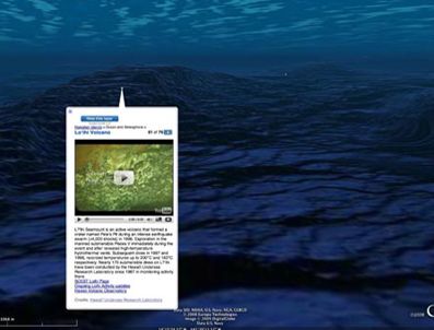 GOOGLE EARTH - Google Earth'la okyanus turu