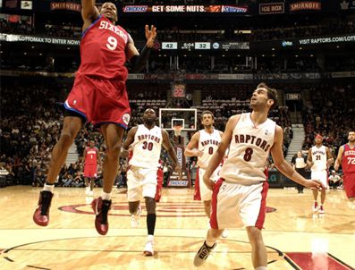 CANADA - Toronto Raptors Philadelphia 76 ile karşılaştı