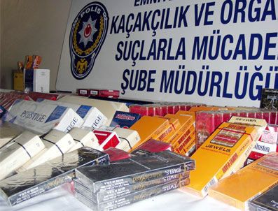 Zonguldak'ta kaçak sigara operasyonu