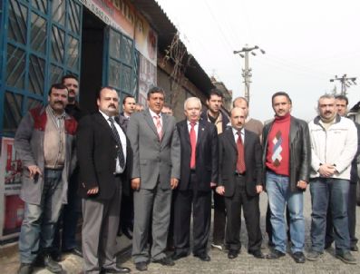 RECEP TANER - Mhp'li Taner'den Esnaf Ziyaretleri