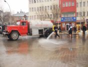 Kış Mevsiminde Yol Temizliği Başladı