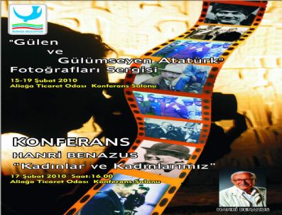 TURGUT OĞUZ - Gülen Ve Gülümseyen Atatürk Fotoğrafları Aliağa'da