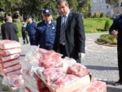 Kilis'te 5 Ton Bufalo Eti Ele Geçirildi