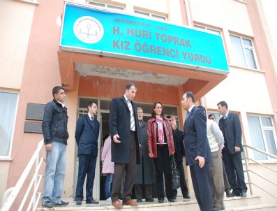 MEHMET KURT - Lice Kaymakamı Kurt Ve İnsan Hakları Kurulu Üyeleri Yibo'yu Denetledi