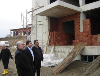 Milletvekili Fen Lisesi İnşaatını İnceledi