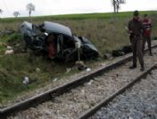 Susurluk'ta Tren Kazası: 1 Ölü, 2 Yaralı