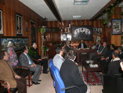 Beycuma Ve Muslu Belediye Başkanları Muslu'yu Ziyaret Etti