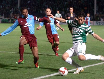 Bursaspor Trabzonspor ile karşılaştı