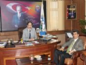 Emniyet Müdürü Çelik, Başkan Bulutları Ziyaret Etti