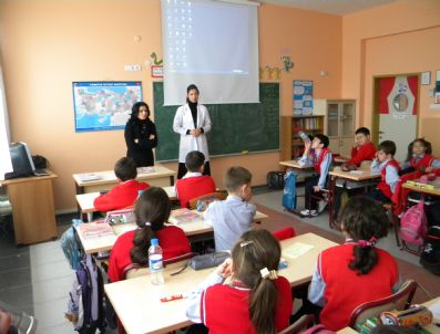 HÜMEYRA AKBAY - Ülkem Koleji 4. Sınıf Öğrencilerine Meslek Tanıtımı