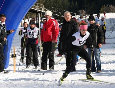 Üniversitelerarası Kayaklı Koşu Yarışmaları Ilgaz'da Başladı