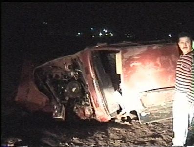 MEHMET ACET - Asker Eğlencesi Dönüşünde Kaza: 1 Yaralı