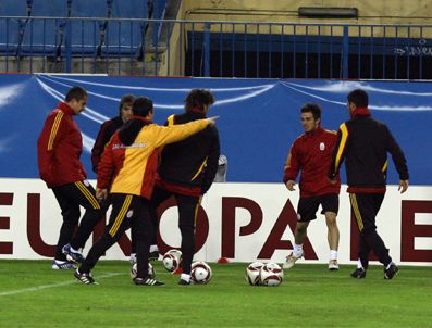 Galatasaray, Atletıco Madrıd Maçının Hazırlıklarını Tamamladı