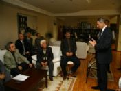 Köy Muhtarları Başkan Dişli'yi Ziyaret Etti