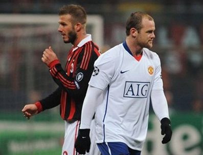 RONALDİNHO - Şampiyonlar Ligi'nde Machester United Milan'ı deplasmanda devirdi
