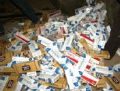 Tokat'ta 50 Karton Kaçak Sigara Ele Geçirildi