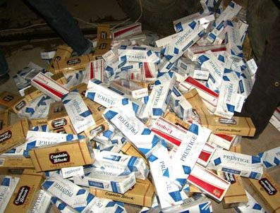 Tokat'ta 50 Karton Kaçak Sigara Ele Geçirildi