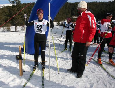 Üniversitelerarası Kayaklı Koşu Türkiye Şampiyonası Devam Ediyor