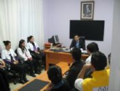 Digor Kaymakamı Serkan Şeker İlçeye Yeni Atanan Öğretmenlerle Toplantı Yaptı