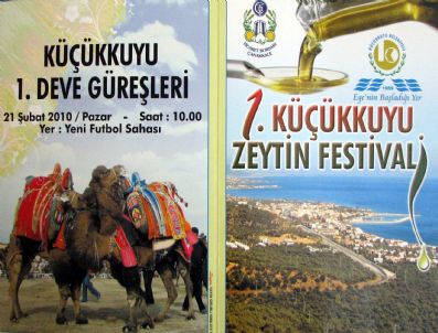 DEVE GÜREŞİ - Küçükkuyu'da Zeytin Festivali Heyecanı