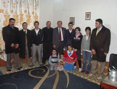 İSMAIL KAYA - Müdür Sayılır'dan Ev Ziyaretleri