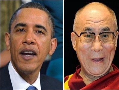 Obama, Tibet'in ruhani lideri Dalay Lama ile görüştü