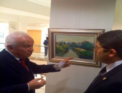 Ressam Erkan Geniş Ankara'da Sergi Açtı