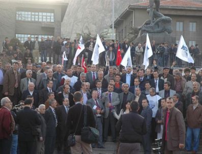 Afyonkarahisar'da Tekel İşçilerine Destek Eylemi