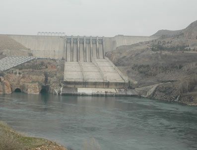 Keban Barajı Su Seviyesiyle Rekora Koşuyor