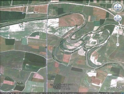 Taşkın Uzaydan Gözüktü