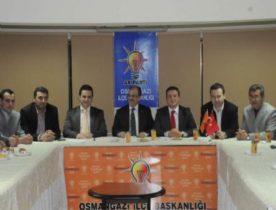 SERDAR AKAR - Ak Parti Osmangazi Gençlik Kolları Yeni Yönetimi Belirlendi